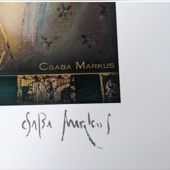 Csaba Markus 12”x9” Print - Kapricianna art - Picture 3 of 6